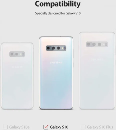 Ringke Onyx Samsung Galaxy S10 Hoesje Zwart afbeelding 12