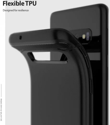 Ringke Onyx Samsung Galaxy S10 Hoesje Zwart afbeelding 2