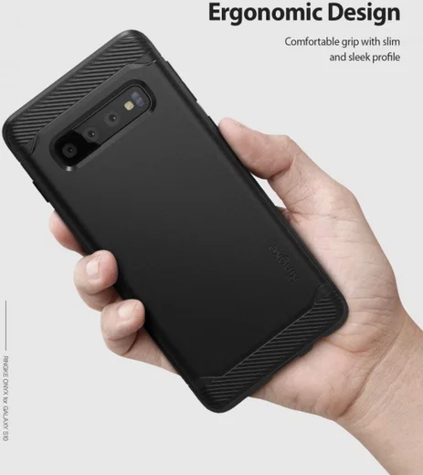 Ringke Onyx Samsung Galaxy S10 Hoesje Zwart afbeelding 7