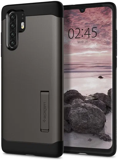 Spigen Slim Armor Huawei P30 Pro Hoesje Gunmetal afbeelding 1