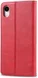 Apple iPhone XR Retro Portemonnee Hoesje Rood afbeelding 6