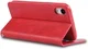 Apple iPhone XR Retro Portemonnee Hoesje Rood afbeelding 7
