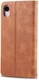 Apple iPhone XR Retro Portemonnee Hoesje Bruin afbeelding 4