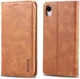 Apple iPhone XR Retro Portemonnee Hoesje Bruin afbeelding 7