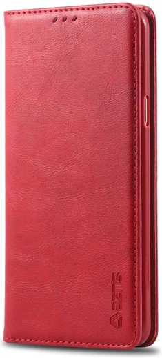 Samsung Galaxy S9 Plus Retro Portemonnee Hoesje Rood afbeelding 5