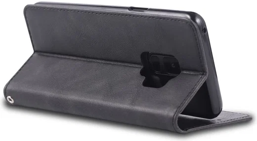 Samsung Galaxy S9 Retro Portemonnee Hoesje Zwart afbeelding 7