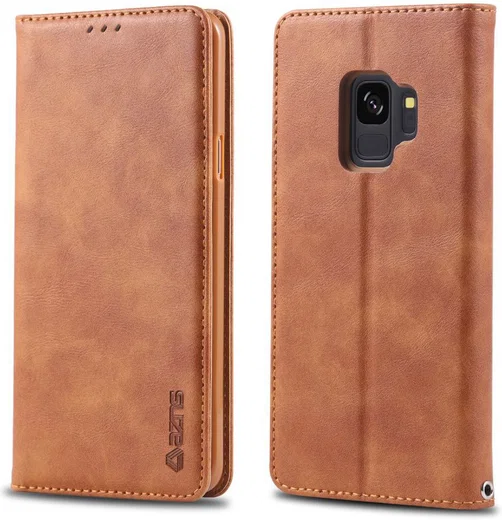 Samsung Galaxy S9 Retro Portemonnee Hoesje Bruin afbeelding 3