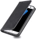 Samsung Galaxy S7 Retro Portemonnee Hoesje Zwart afbeelding 1