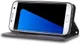 Samsung Galaxy S7 Retro Portemonnee Hoesje Zwart afbeelding 3