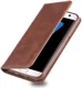 Samsung Galaxy S7 Retro Portemonnee Hoesje Coffee afbeelding 1