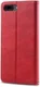 Apple iPhone 7 Plus / 8 Plus Retro Portemonnee Hoesje Rood afbeelding 6