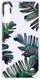 Samsung Galaxy A7 (2018) TPU Hoesje met Leaves Print afbeelding 1