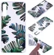 Samsung Galaxy A7 (2018) TPU Hoesje met Leaves Print afbeelding 5