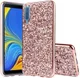 Samsung Galaxy A7 (2018) Hybride Flash Powder Hoesje Roze Goud afbeelding 1