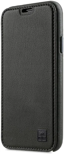 Melkco Origin Apple iPhone XS Book Case Echt Leer Groen afbeelding 2