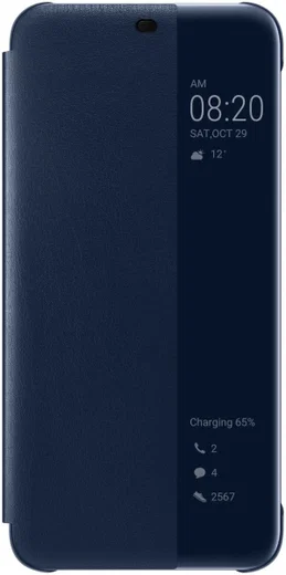 Huawei Mate 20 Lite View Cover Blauw afbeelding 1