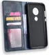 Motorola Moto G7 Vintage Portemonnee Hoesje Blauw afbeelding 5
