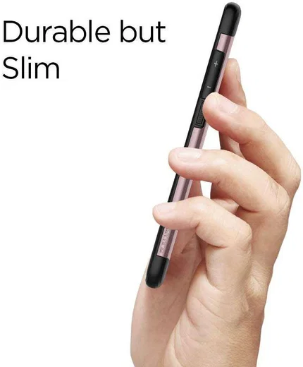 Spigen Slim Armor Hoesje Huawei P30 Pro Rose Gold afbeelding 5
