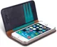 Melkco Italian Cowhide Apple iPhone 5 / 5S / SE Book Case Blauw afbeelding 3