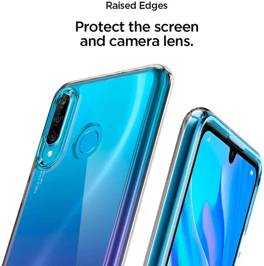 Spigen Ultra Hybrid Hoesje Huawei P30 Lite Transparant afbeelding 6