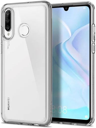 Spigen Ultra Hybrid Hoesje Huawei P30 Lite Transparant afbeelding 1