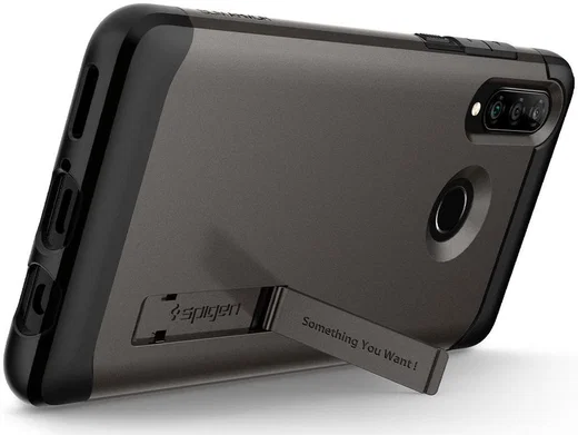 Spigen Slim Armor Hoesje Huawei P30 Lite Gunmetal afbeelding 2