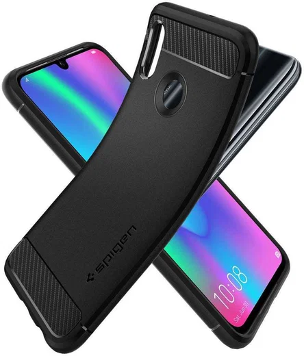 Spigen Rugged Armor Hoesje Huawei P Smart (2019) Zwart afbeelding 8