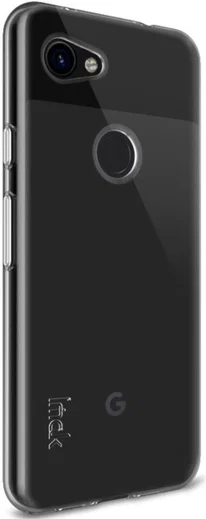 IMAK UX-5 Series Google Pixel 3A Hoesje Flexibel TPU Transparant afbeelding 4