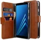 Melkco Book Cover Samsung Galaxy J6 (2018) Hoesje Bruin afbeelding 1