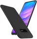 Samsung Galaxy S10E Twill Slim Texture Back Cover Zwart afbeelding 2