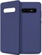 Samsung Galaxy S10 Plus Twill Slim Texture Back Cover Blauw afbeelding 4