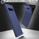 Samsung Galaxy S10 Plus Twill Slim Texture Back Cover Blauw afbeelding 7