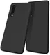 Huawei P30 Twill Slim Texture Back Cover Zwart afbeelding 6