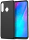 Huawei P30 Lite Twill Slim Texture Back Cover Zwart afbeelding 1