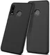 Huawei P30 Lite Twill Slim Texture Back Cover Zwart afbeelding 5