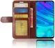 Huawei Y7 (2019) Portemonnee Hoesje Bruin afbeelding 1