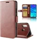 Huawei Y7 (2019) Portemonnee Hoesje Bruin afbeelding 8