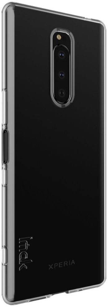 IMAK UX-5 Series Sony Xperia 1 Hoesje Flexibel en Dun TPU Transparant afbeelding 4