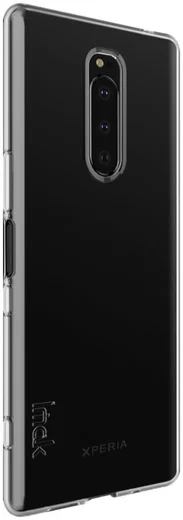 IMAK UX-5 Series Sony Xperia 1 Hoesje Flexibel en Dun TPU Transparant afbeelding 4