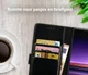 Rosso Element Sony Xperia 1 Hoesje Book Cover Zwart afbeelding 9
