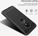 Motorola Moto G7 Plus Geborsteld TPU Hoesje Zwart afbeelding 4