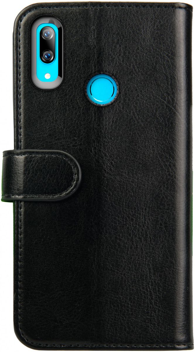 Rosso Element Huawei Y7 (2019) Hoesje Book Cover Zwart afbeelding 2