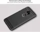 Motorola Moto G7 Play Geborsteld TPU Hoesje Zwart afbeelding 5