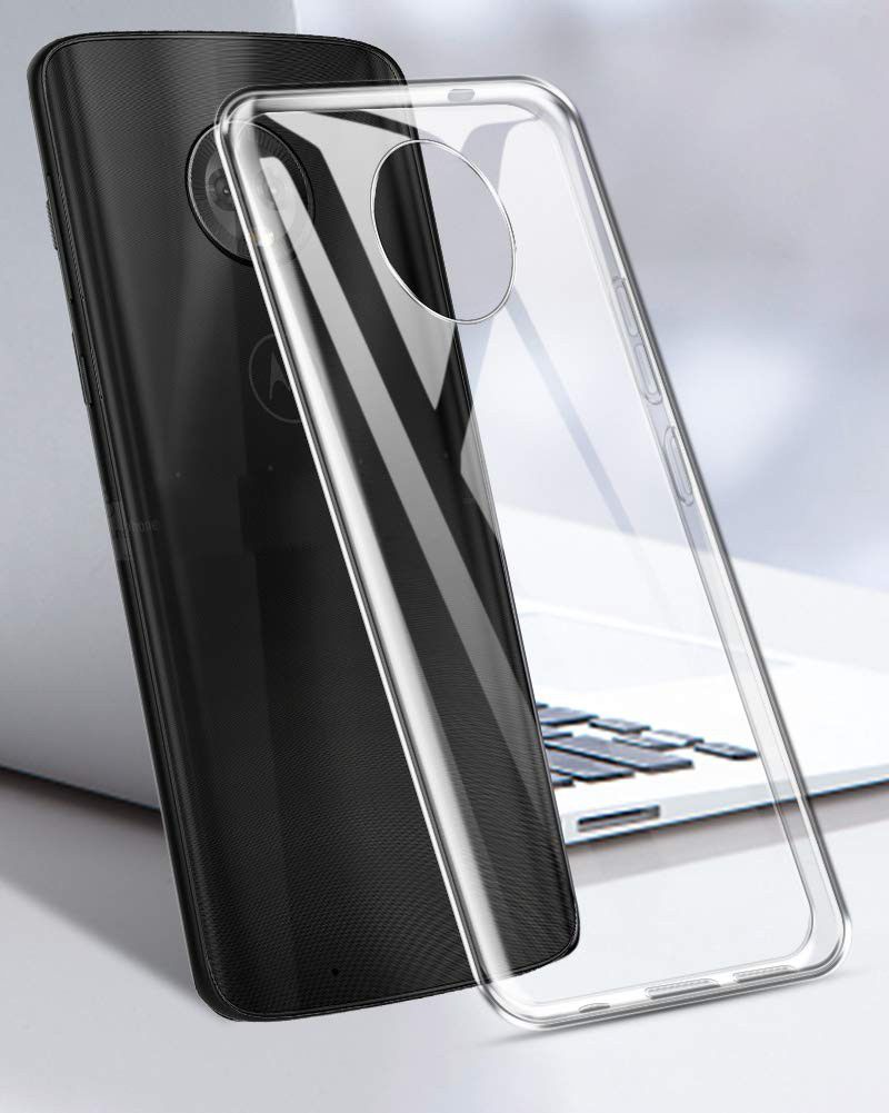 Motorola Moto G7 Plus Hoesje Dun TPU Transparant afbeelding 2