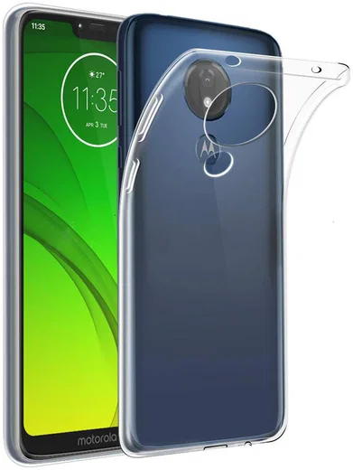 Motorola Moto G7 Power TPU Hoesje Transparant afbeelding 1