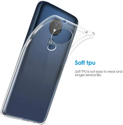 Motorola Moto G7 Power TPU Hoesje Transparant afbeelding 3