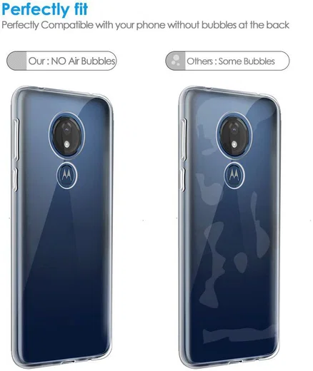 Motorola Moto G7 Power TPU Hoesje Transparant afbeelding 4