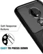 Motorola Moto G7 Plus Siliconen Carbon Hoesje Zwart afbeelding 5