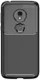 Motorola Moto G7 Play Siliconen Carbon Hoesje Zwart afbeelding 5