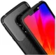 Motorola Moto G7 Play Siliconen Carbon Hoesje Zwart afbeelding 6
